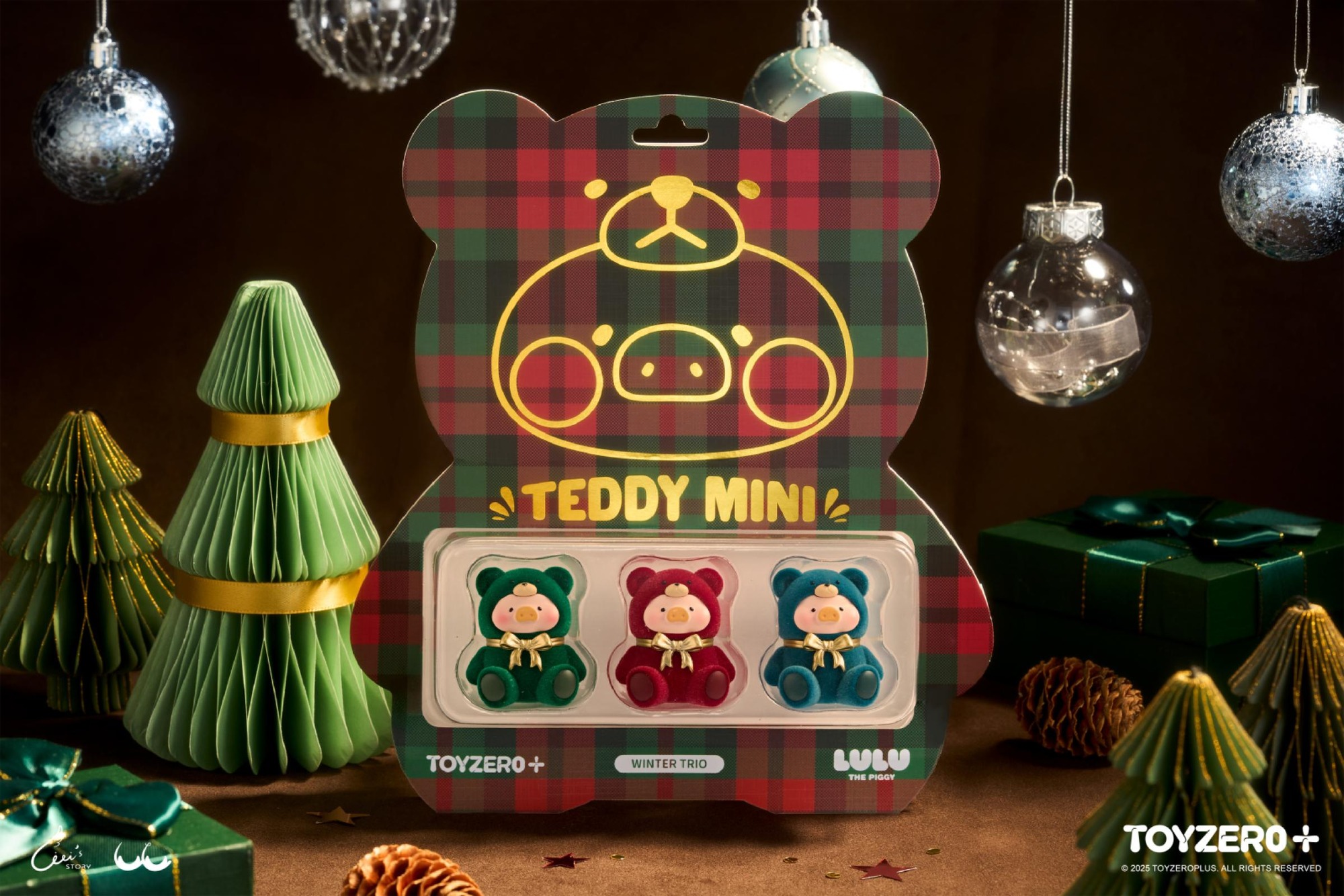 Teddy Mini Limited Edition (Winter Trio)